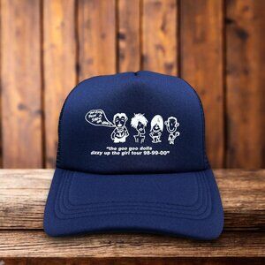 The Goo Goo Dolls Dizzy Up The Girl Unisex Trucker Hat Navy Snapback Ball Cap